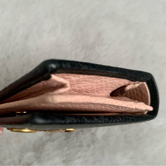 Gucci Marmont Compact Leather GG Bow Wallet w Box and Dust Bag - Picture 2 of 14